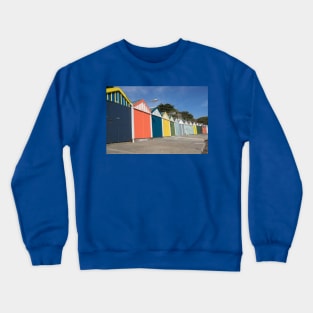 line of boat sheds Crewneck Sweatshirt